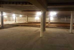 白山地下车库堵漏施工